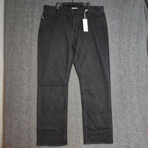 Five Four Los Angeles Will‎ Relaxed Jeans Men's Sz 40 x 33 Black Denim